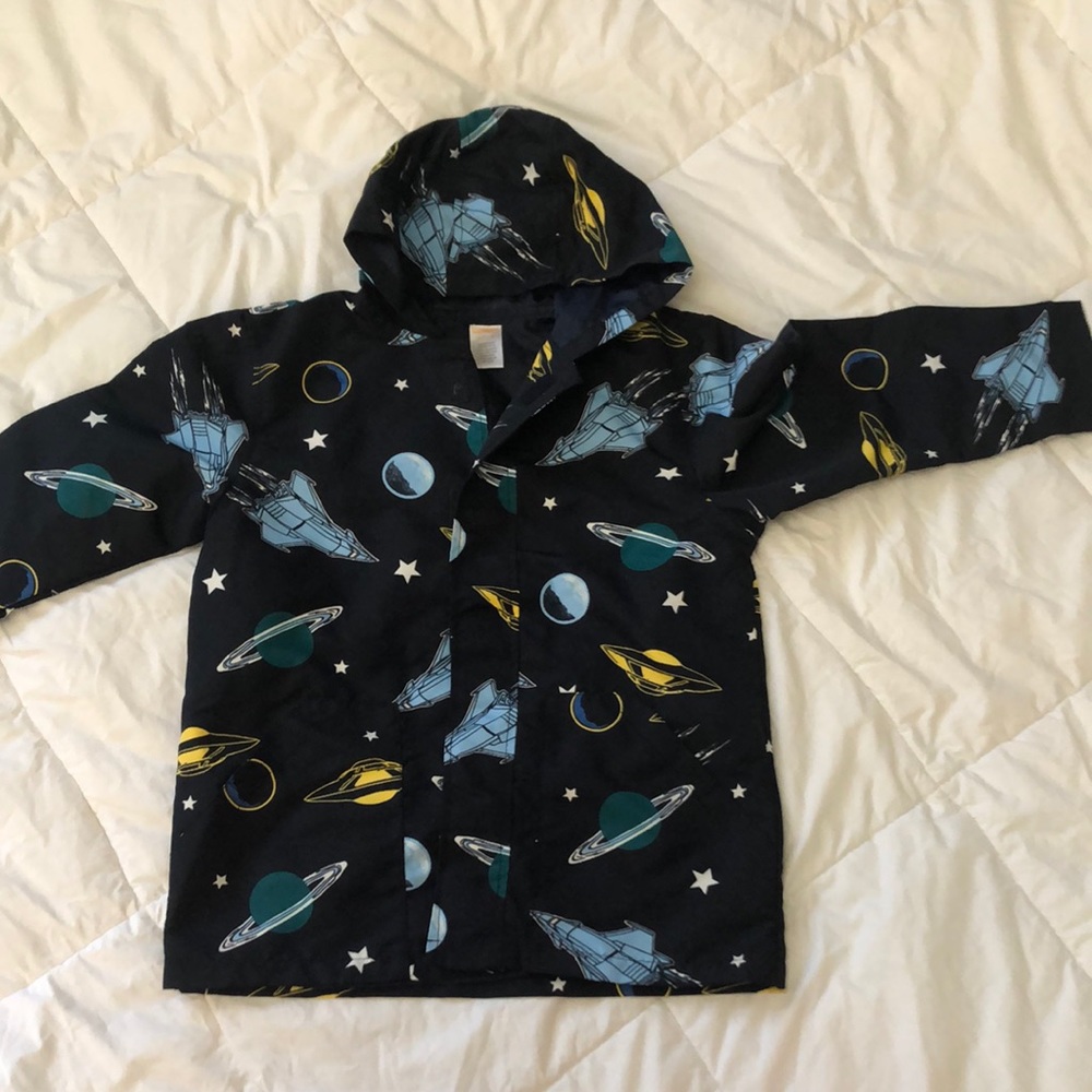 Mint condition light weight Gymboree Space Jacket. Size 5/6